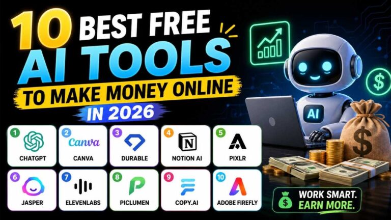 10 Best Free AI Tools to Make Money Online in 2026