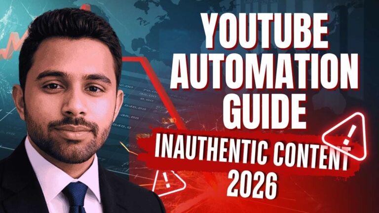 Protect YouTube Automation Channel from Inauthentic Content