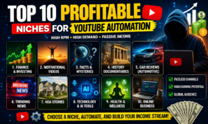 Top 10 Profitable Niches for YouTube Automation in 2026
