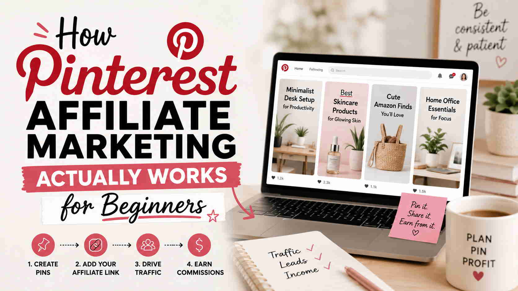 How Pinterest Affiliate Marketing Actually Works for Beginners