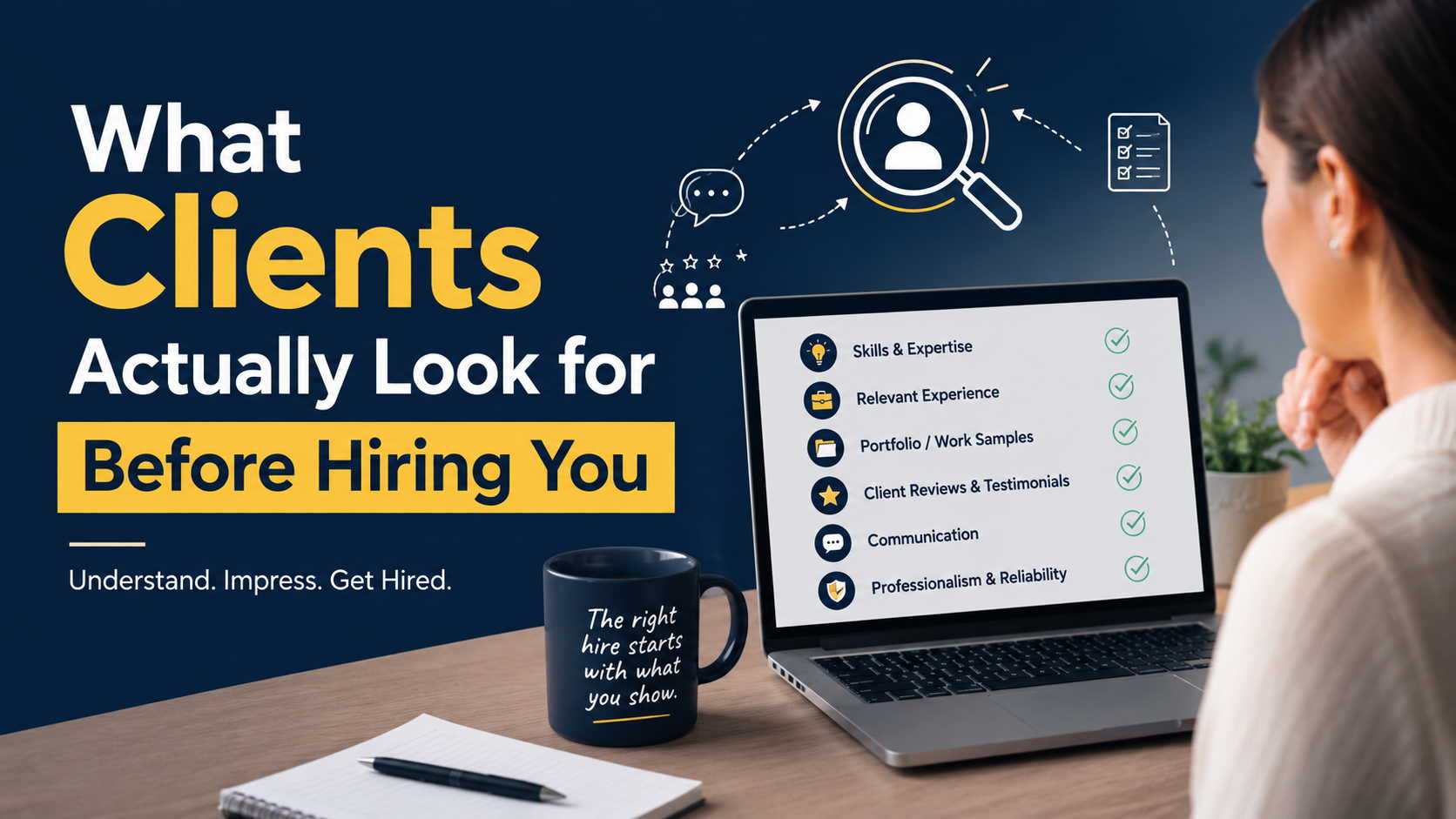 What Clients Actually Look for Before Hiring You