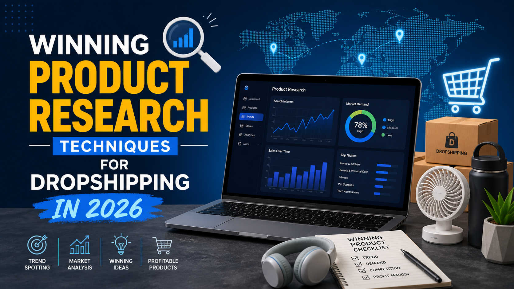 Winning Product Research Techniques for Dropshipping in 2026